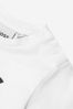 Baby Boys Cotton Jersey Logo Print T-Shirt in White