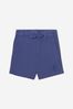 Baby Boys Cotton Terry Shorts in Navy