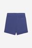 Baby Boys Cotton Terry Shorts in Navy