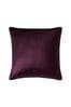Blackberry Purple Square Nigella Cushion