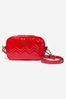 Girls Patent Faux Leather Belt Bag in Red
