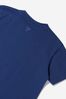 Boys Cotton Jersey T-Shirt in Blue