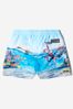 Boys Recycled Polyester Happy Octopus Swim Shorts in Multicoloured