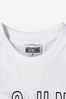 Unisex Cotton Logo T-Shirt in White