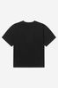 Unisex Cotton Logo T-Shirt in Black