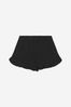 Girls Cotton Teddy Toy And Fruit Shorts in Black