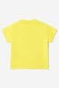 Baby Cotton Logo T-Shirt in Yellow