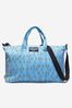 Baby Boys Cotton Toy Logo Changing Bag in Blue