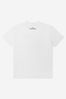 Boys Cotton Jersey Short Sleeve T-Shirt in White