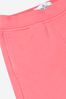 Boys Cotton Fleece Bermuda Shorts in Pink