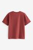 Rust Red Sketchy Gaming Controller Relaxed Fit Short Sleeve Graphic T-Shirt (3-16yrs)