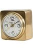 Libra Gold Gold Thompson Square Carriage Mantel Clock