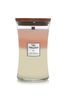 Woodwick Natural Large Trilogy Island Getaway Scented Candle