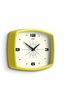 Jones Clocks Yellow Yellow Movie Retro Wall Clock