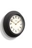 Jones Clocks Grey Blizzard Grey Wall Clock