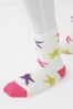 Bright Pink Star Cosy Socks 2 Pack
