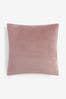 Blush Pink Collection Luxe Geometric Velvet 50 x 50 Cushion