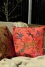 furn. Orange Wildlife 43 x 43 Outdoor Polyester Cushion