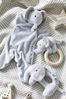 Born In Grey Elephant Baby Comforter