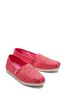 TOMS Pink Alpargata Shoes