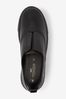 Black Flood Slip On Signature Forever Comfort® Leather Wedge Trainers