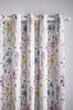 Multi Wild Meadow Blackout Blackout/Thermal Lined  Eyelet Curtains
