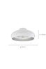 Eglo White/Silver Mogano 1 Light Ceiling Light