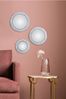 Gallery Home Grey Wash Sarina Convex Mirrors Set Of 3