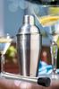 Cellardine Silver Classic Cocktail Shaker 500ml with Muddler