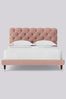 Swoon Easy Velvet Blush Pink Burbage Bed