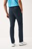 Navy Blue Slim Shower Resistant Technical Stretch Golf Chino Trousers