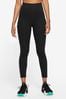 Buy Nike Black Dri-FIT One High-Waisted 7/8 Novelty Leggings from Next  Luxembourg