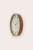 Grey Mounton Wooden Clock