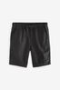 Black Pull-On Shorts (3-16yrs)