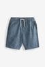Blue Pull-On Shorts logo 3 Pack (3-16yrs)