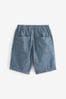 Blue Pull-On Shorts logo 3 Pack (3-16yrs)
