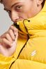 Superdry Yellow Sports Puffer Hooded Jacket