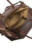 Loake Brown Balmoral Leather Weekend Bag