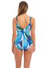 Fantasie Blue Splash Aguada Beach Underwire Twist Front Swimsuit