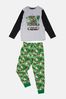 Angel & Rocket Minecraft Black/Green/Grey Pyjamas