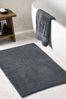 Charcoal Grey Bobble X-Large Bath Mat