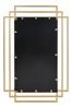 Pacific Gold Rectangular Multi Framed Wall Mirror