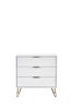 Julian Bowen White Murano 3 Drawer Chest