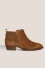 White Stuff Natural Willow Suede Ankle Boots