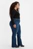 Levi's® Blue Wave Dark Plus Curve 725™ High Rise Boot Cut Jeans