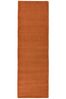 Asiatic Rugs Terracotta Orange York Wool Runner Rug