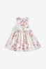 Pink Floral Prom Baby Dress (0mths-2yrs)
