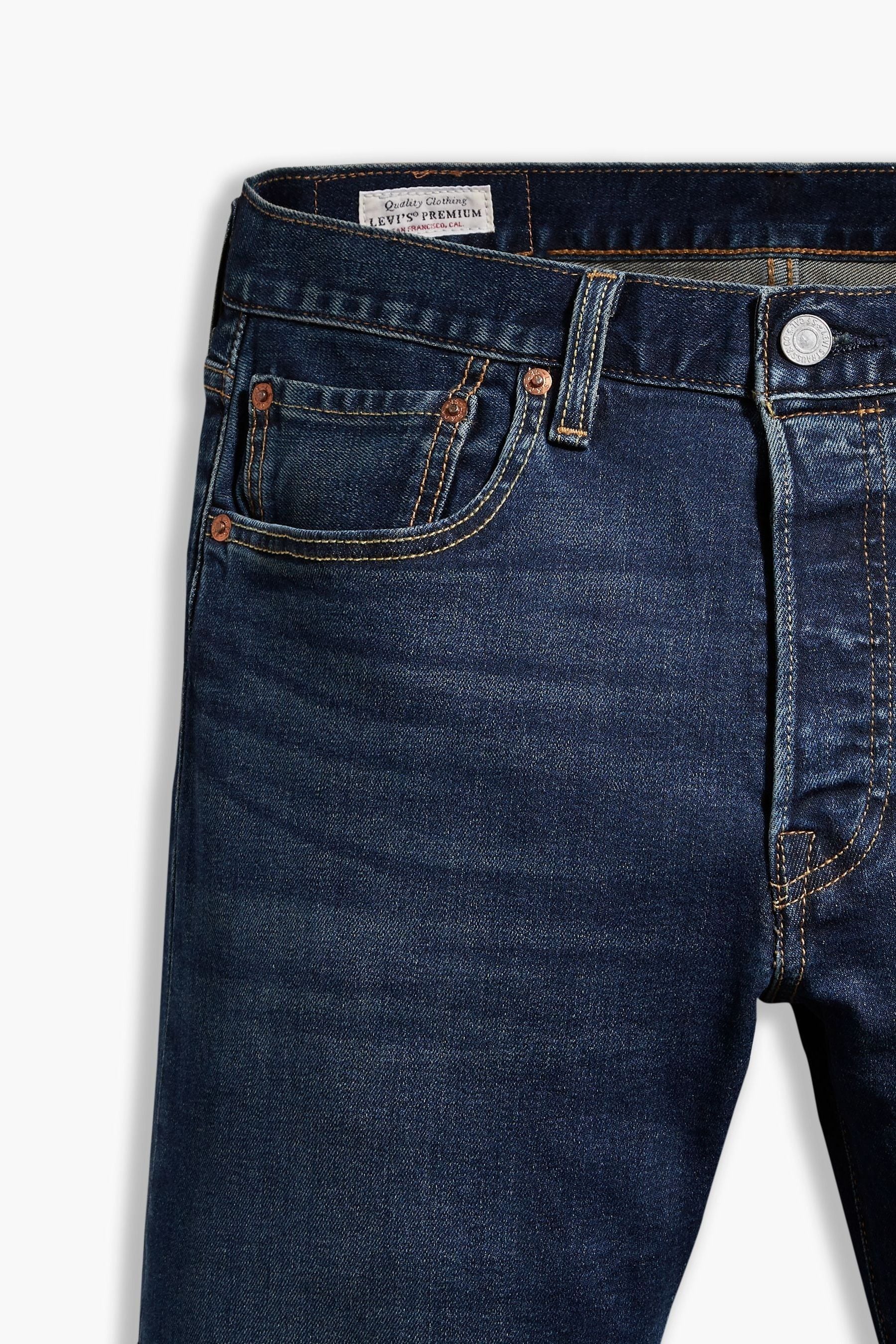 Buy Levi's® Block Crusher Denim Blue 501® Original Straight Jeans from ...