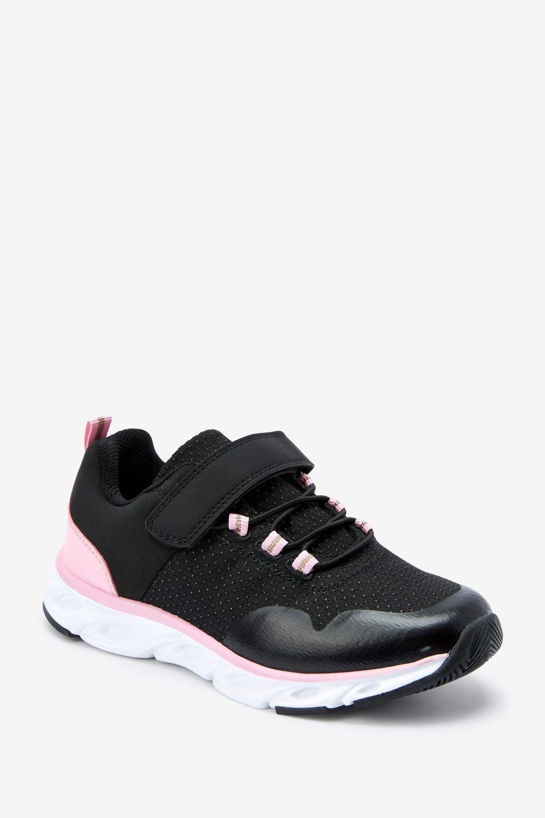 next ladies black trainers