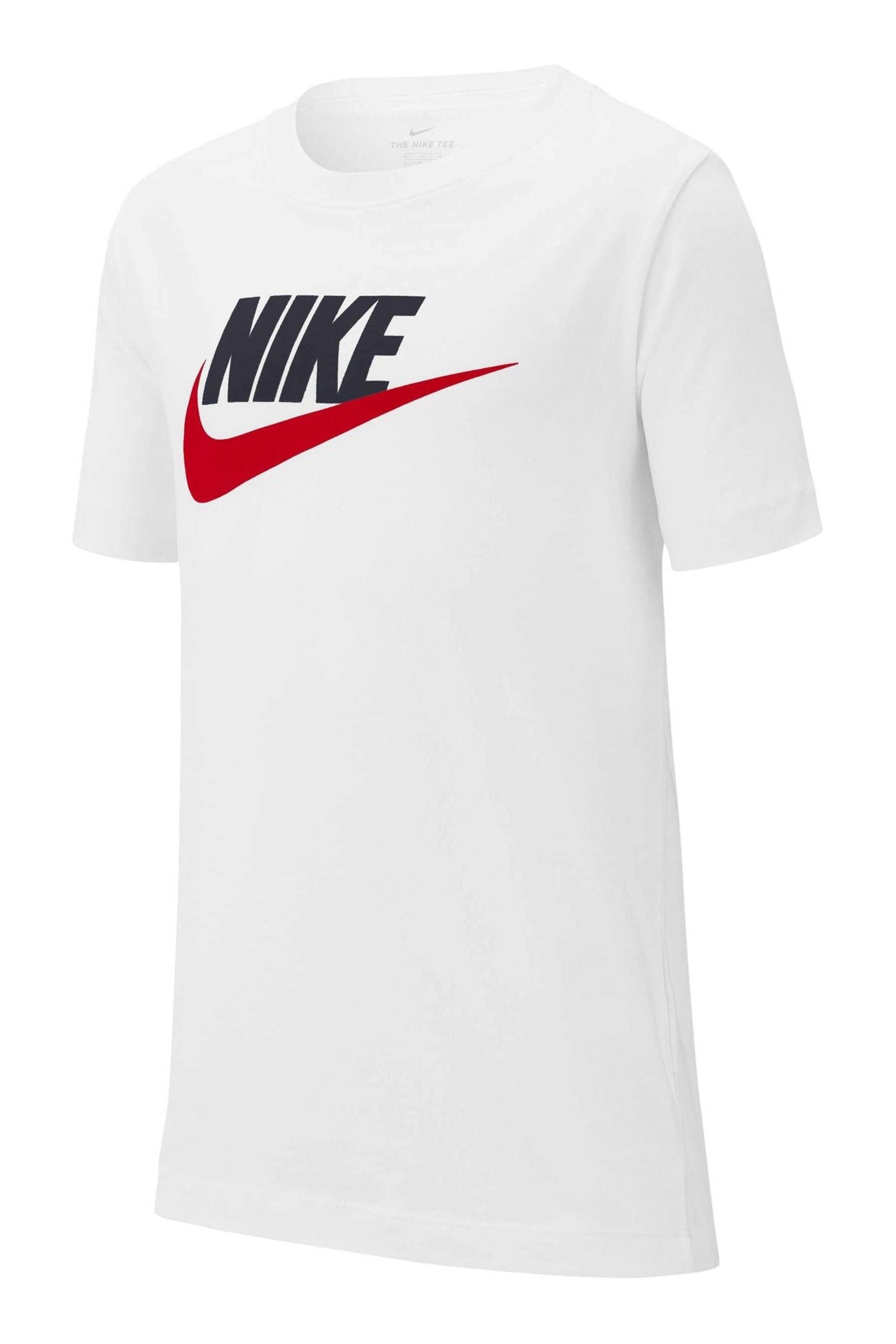 Buy Nike White Futura Icon T-Shirt from the Next UK online shop